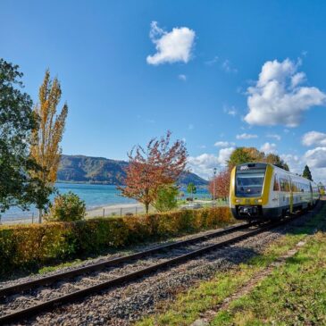 Verreisen mit Zug, E-Bike und Soulbottle: Nachhaltig Urlaub machen am Bodensee