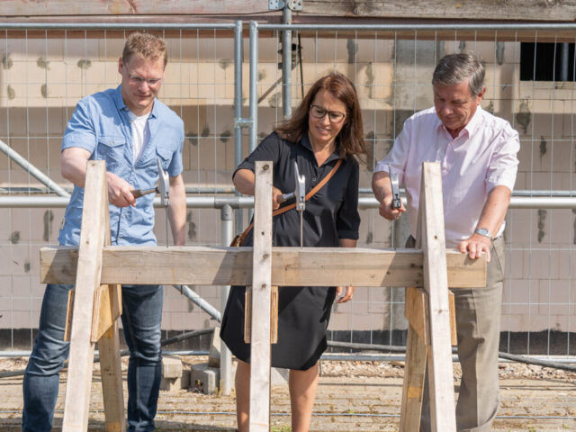 Richtfest für Ersatzneubau SG Handwerk