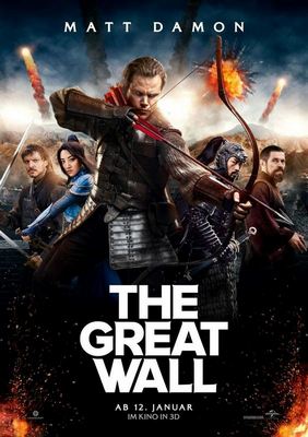 Abenteuerfilm: The Great Wall (RTL Zwei  20:15 – 22:15 Uhr)