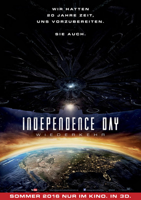 SciFi-Actionfilm: Independence Day 2: Wiederkehr (Sat.1  20:15 – 22:40 Uhr)