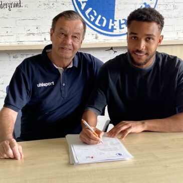 Vertrag verlängert: Leon Bell Bell bleibt beim 1. FC Magdeburg