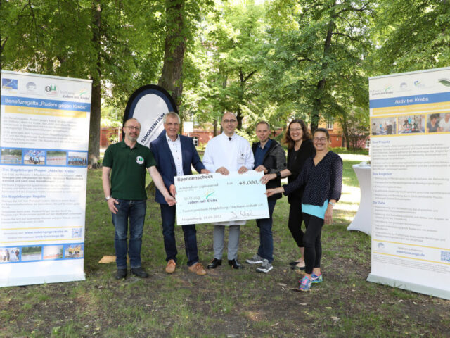 Rekordverdächtiger Einsatz für Krebspatient:innen: 48.000 Euro gehen an Bewegungsprojekt „Aktiv bei Krebs“