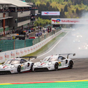 Spa-Francorchamps (Belgien): Porsche verteidigt die Führung in der GTE-Pro-Weltmeisterschaft