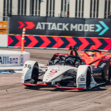 Formel E: André Lotterer punktet mit Porsche 99X Electric auch im zweiten Berlin-Rennen