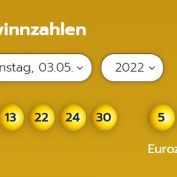 Eurojackpot: Zahlen & Quoten (Dienstags-Ziehung)