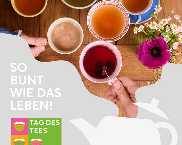 So bunt wie das Leben: Heute ist Tag des Tees