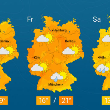 14-Tage-Wetter: Nächste Woche über 25 Grad?