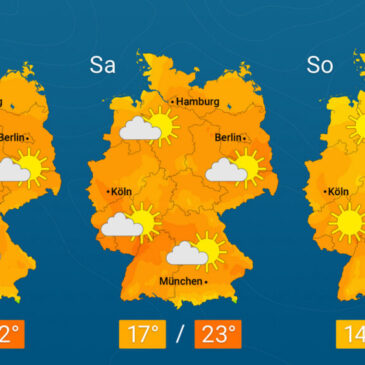 14-Tage-Wetter: Frühsommerluft zur Freibadsaison