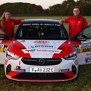 ELE Rally Eindhoven: AvD Young Talent Max Reiter verteidigt Tabellenführung im Markenpokal mit dem Opel Corsa-e Rally