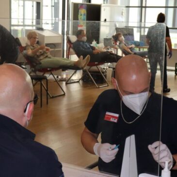 Leben retten: 70 Beschäftigte des Landkreises Börde haben 35 Liter Blut gespendet