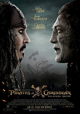 Piratenfilm: Pirates of the Caribbean 5: Salazars Rache (Sat.1  20:15 – 22:50 Uhr)
