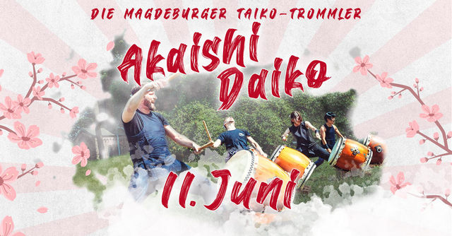 Ausflugstipp Festung Mark: Magdeburger Taiko-Trommler zum Start des Kultur Picknicks