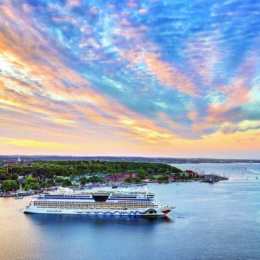 Starke Partnerschaft zur Kieler Woche: AIDA Cruises mit drei Schiffen und großer Urlaubswelt an Land