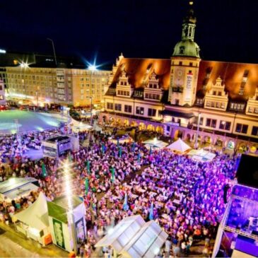 Städtereise: Leipziger Stadtfest lädt am Pfingstwochenende in die Innenstadt ein – über 150 Stunden Live-Programm