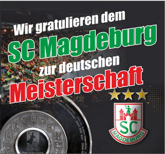 Ab 19:00 Uhr MDR Livestream: Die Meisterfeier des SC Magdeburg