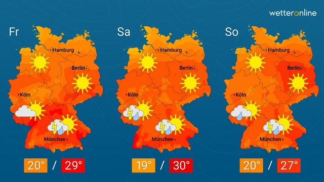 Gewitterluft mit erhöhtem Unwetterpotenzial