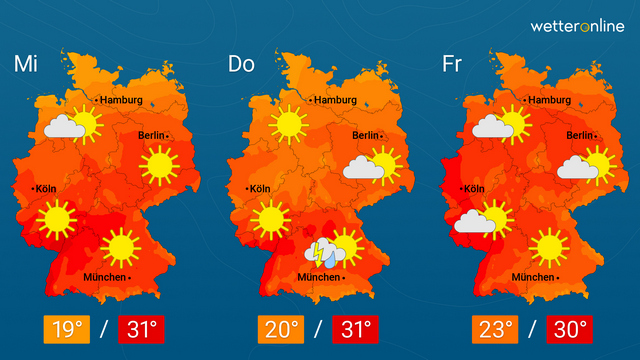 Wetter: Was passiert nach der Hitze?