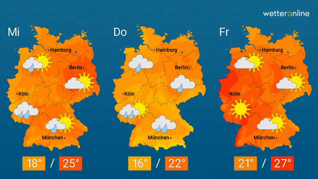 Wetter: Zögerlicher Wärmeschub