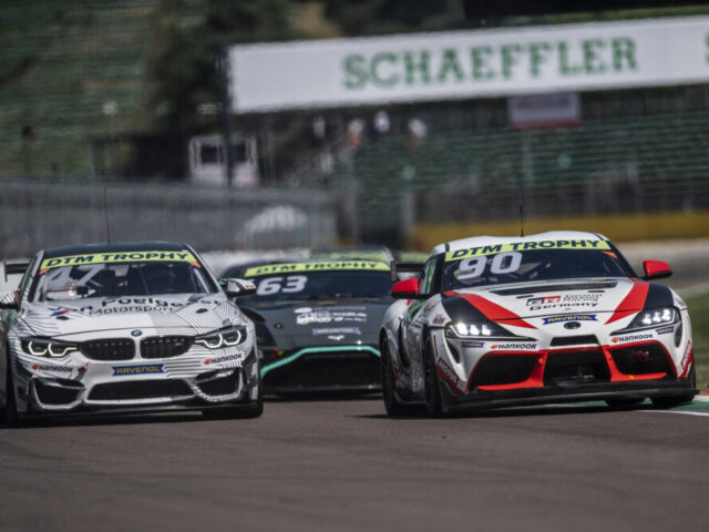 Heißes Spitzenreiter-Duell am Norisring: Caresani und Heinemann in der Talentschmiede DTM Trophy punktgleich