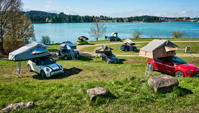 Dachzelte erstmals im ADAC Test