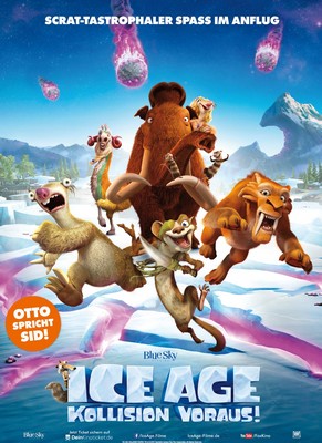 Animationsfilm: Ice Age 5 – Kollision voraus! (Sat.1  20:15 – 22:05 Uhr)