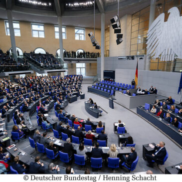 Heute im Bundestag: Sorge um den Fachkräftenachwuchs