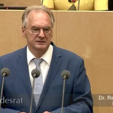 Ministerpräsident Haseloff spricht im Bundesrat zum Energiepaket