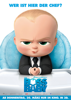 Animationskomödie: The Boss Baby (Sat.1  20:15 – 22:10 Uhr)