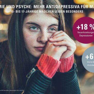 Pandemie und Psyche: Mehr Antidepressiva für Mädchen