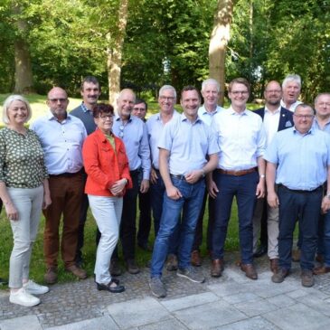Bauernverband Börde / Landrat Martin Stichnoth wünscht Marius Denecke viel Erfolg in seiner neuen Verantwortung als Geschäftsführer