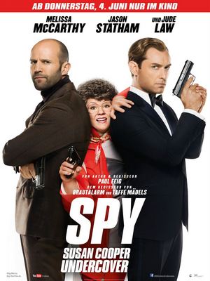 Agentenkomödie: Spy – Susan Cooper Undercover (Kabel Eins  20:15 – 22:40 Uhr)