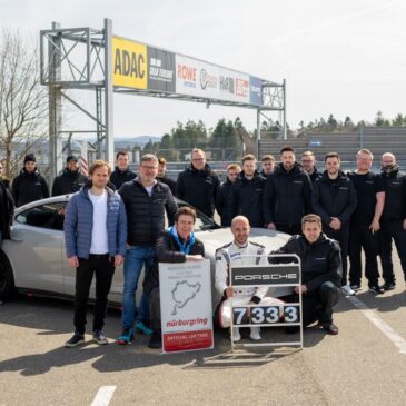 Neuer Nürburgring-Rekord für den Porsche Taycan