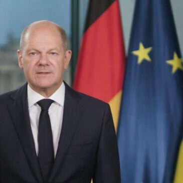 Bundeskanzler Olaf Scholz: „Deutschland steht fest an der Seite der bedrohten Ukraine“