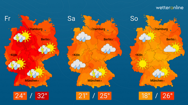 Tief mit Regen zum Monatswechsel?