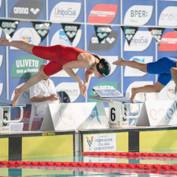 DLRG Rettungsschwimmer schwimmen zu neuen Rekorden Weltmeisterschaft in Riccione (Italien)