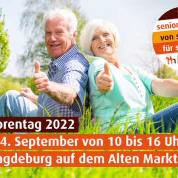 Seniorenbeirat lädt heute zum Seniorentag auf dem Alten Markt von 10.00 bis 16.00 Uhr ein