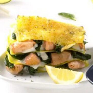 Lachs-Spinat-Lasagne: Genau das Richtige für ein einfaches Mittagessen oder Abendessen