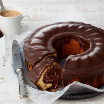 Kaffeeklatsch: Klassischer Marmorkuchen – einfach lecker!