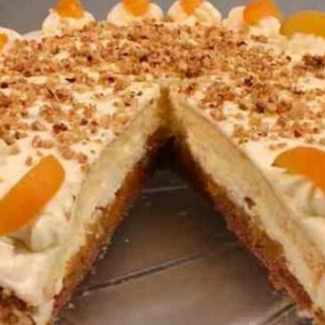 Kaffeeklatsch: Eine sahnige Orangenlikörtorte für die Kaffeetafel