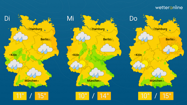 Oft nass und ungemütlich kalt