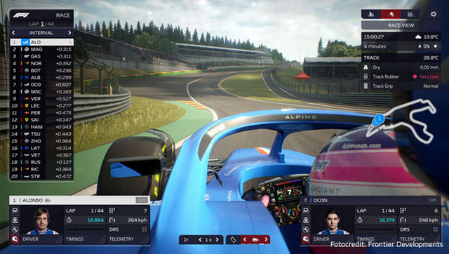 „F1 Manager 2022“ macht in Xbox Series-Charts das Rennen