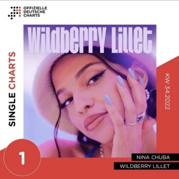 NINA CHUBA weiterhin auf Platz #1 der Single- Charts!