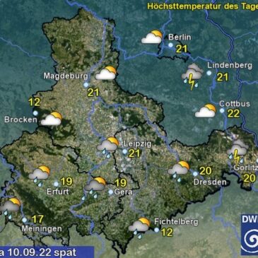 Sachsen-Anhalt Wetter am Samstag