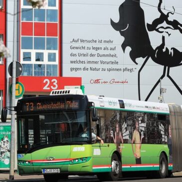 Aktualisierung / Bauarbeiten: Buslinien 73 fährt vom Wissenschaftshafen nicht zur Universitätsbibliothek