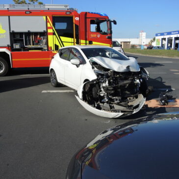 Zwei Verletzte nach Unfall