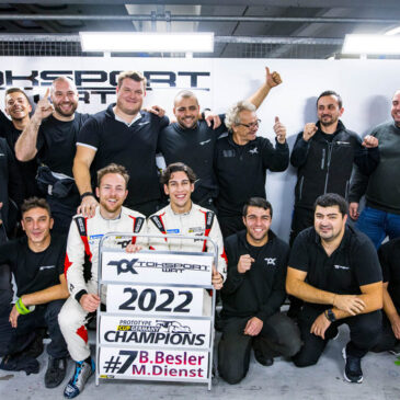 Dienst und Besler erste Champions im Prototype Cup Germany