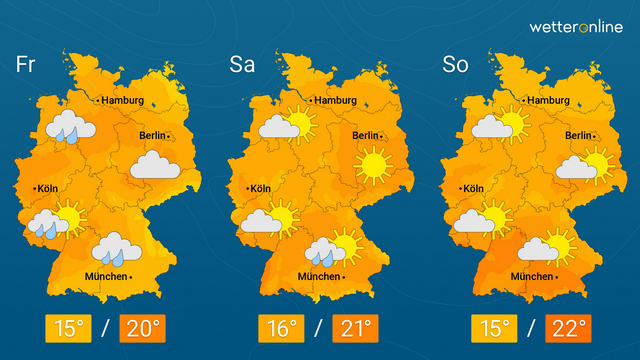 Sehr milde Wetterphase steht an