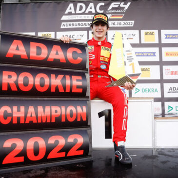 ADAC Formel 4: Taylor Barnard feiert Sieg am Nürburgring, Rafael Camara ist Rookie-Champion