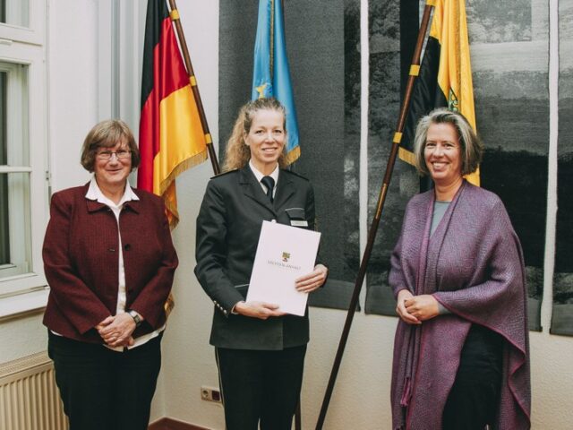Führungswechsel: Annett Wernicke zur neuen Direktorin der Polizeiinspektion Halle (Saale) ernannt