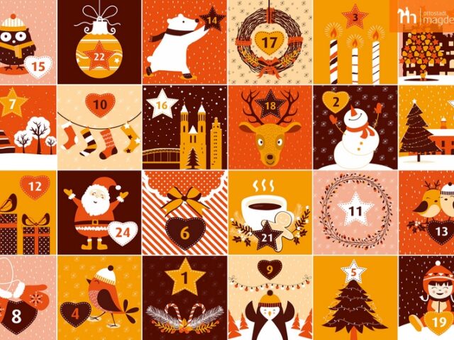 Virtueller Adventskalender der Landeshaupstadt mit Jubiläums-Gewinnspiel und besonderen Preisen